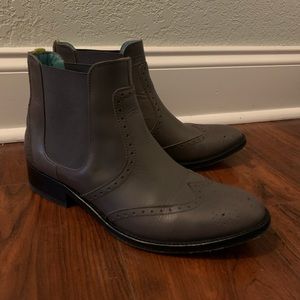 Boden Leather Booties